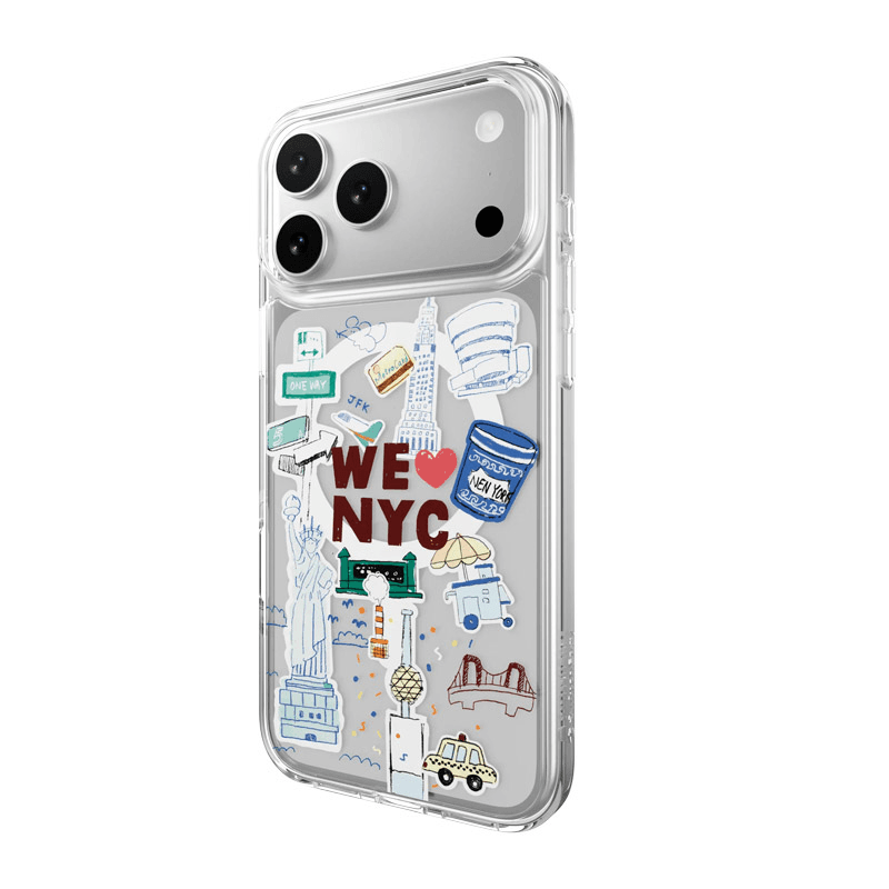 Чехол Mag Case SwitchEasy Pattern New York для iPhone 17 Pro - Maske za telefone