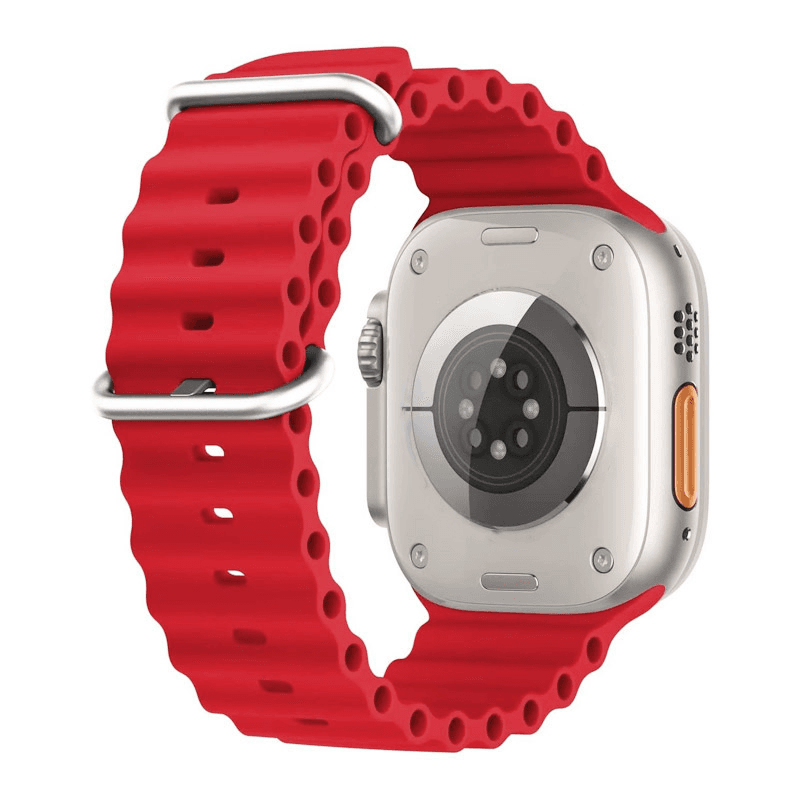 Narukvica za Apple Watch Ultra Ocean Band 49/ 45/ 44/ boja black, white, red velicina 42mm - Satovski dodaci