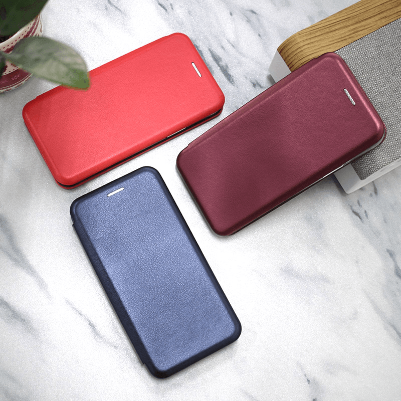 Maska na preklop Book za Honor Magic 6 Pro . boja coral, red, purple - Maske za telefone