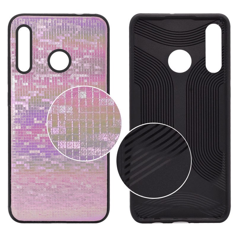Maska Rainbow Mosaic za Samsung M10 boja pink, blue, white - Maske za telefone
