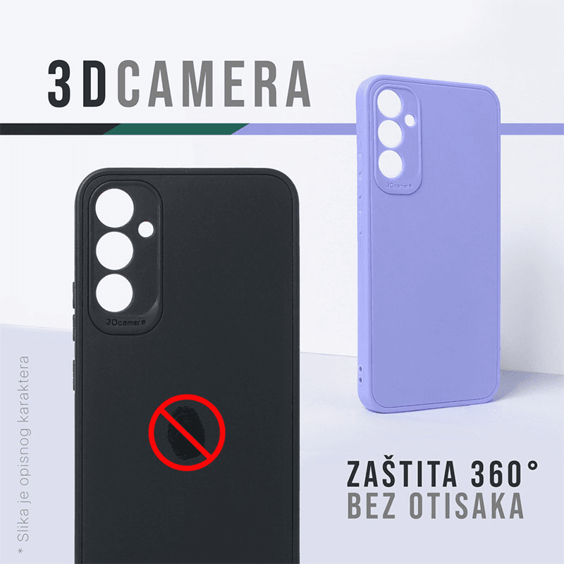 Maska 3D Camera za Honor Magic 6 Lite/ X9b 5G . boja black, dark_green - Maske za telefone