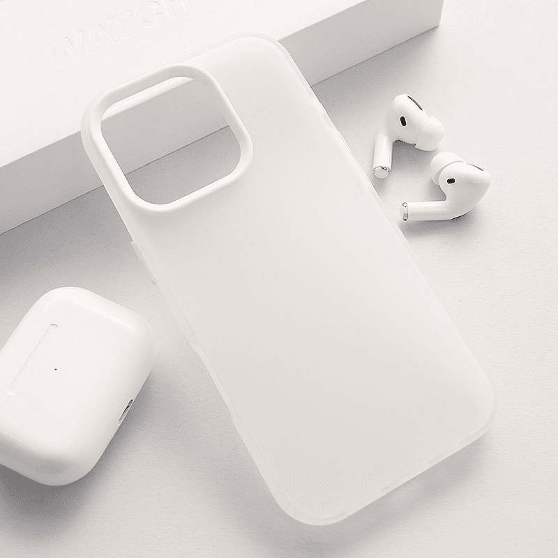Maska Electro Glow Frame za iPhone 16 Pro boja white, blue - Maske za telefone