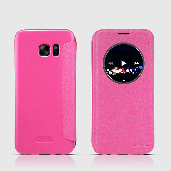 Чехол-книжка Nillkin Sparkle для Samsung S7/ G930 синий - Maske za telefone
