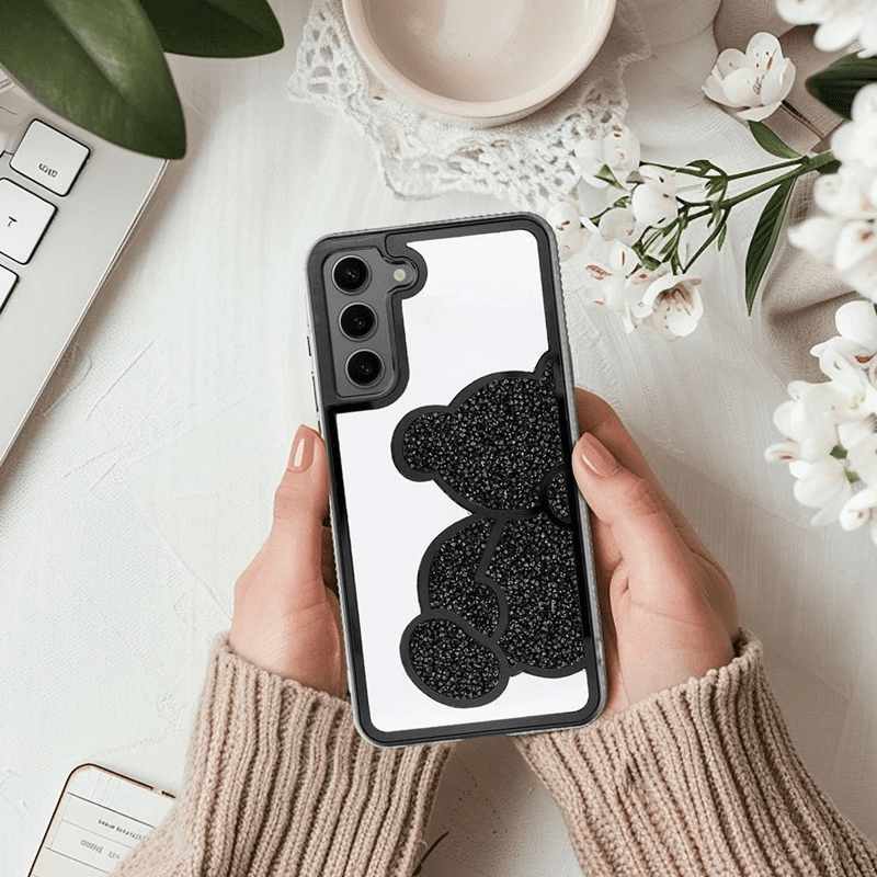 Чехол Teddy Bear для Samsung A17 5G/ A175F чёрный - Maske za telefone