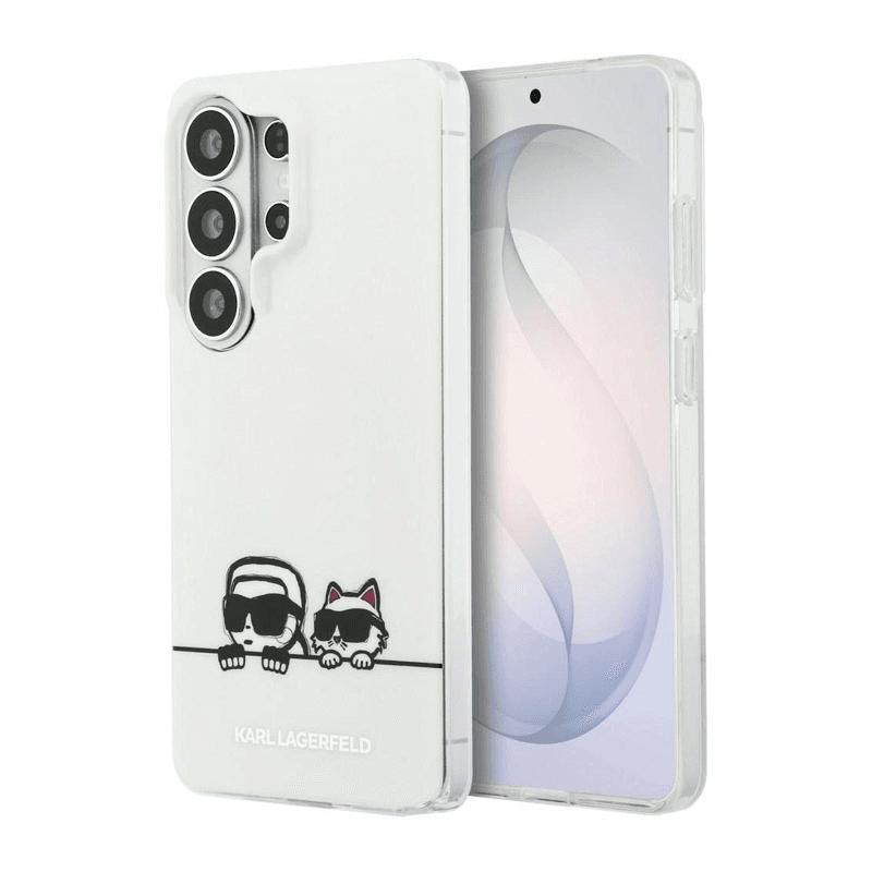 Maska Karl Lagerfeld IML Peekaboo Karl&Choupette MagSafe za Samsung S26 Ultra/ S948B boja black, white - Maske za telefone