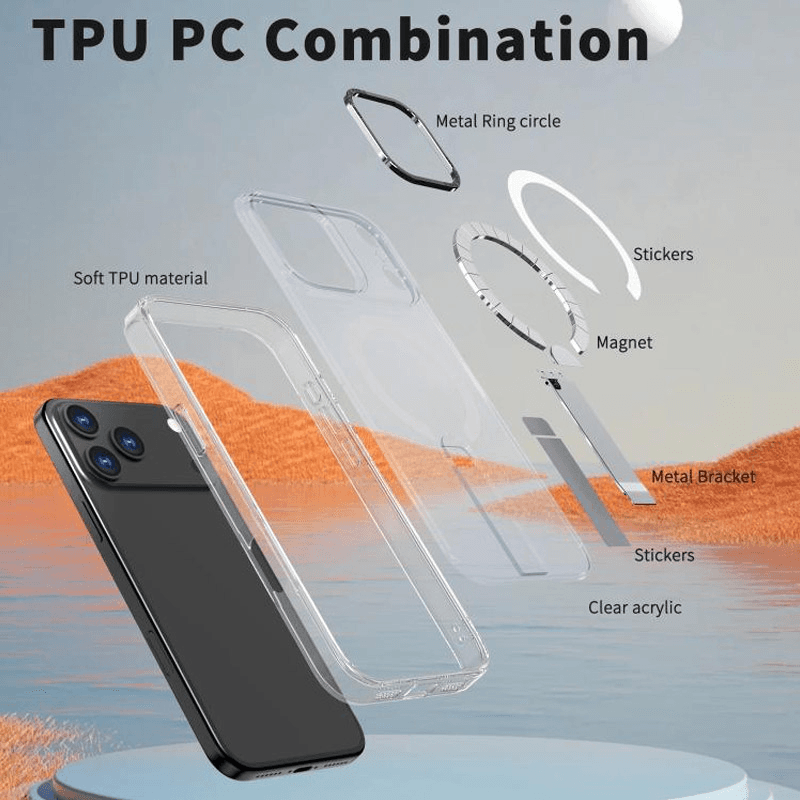 Maska Mag Case Flex za iPhone 17 Pro Max boja black, white, blue - Maske za telefone