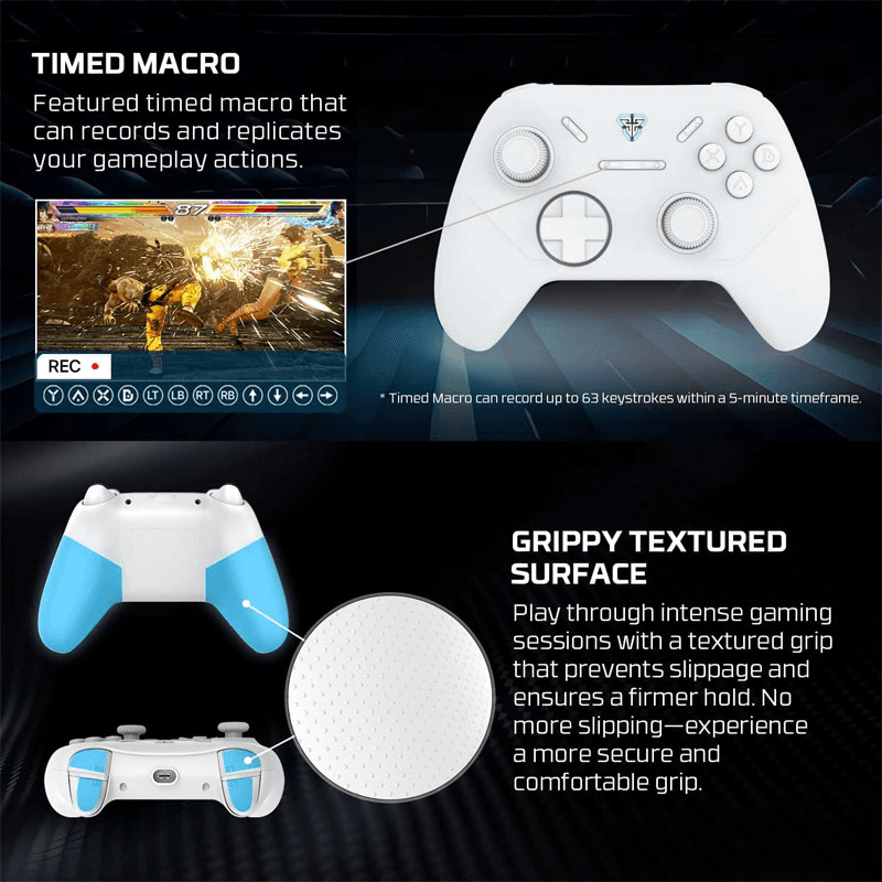 Joypad wireless Fantech WGP13S Shooter III boja white, black - Gejmpad za PS5
