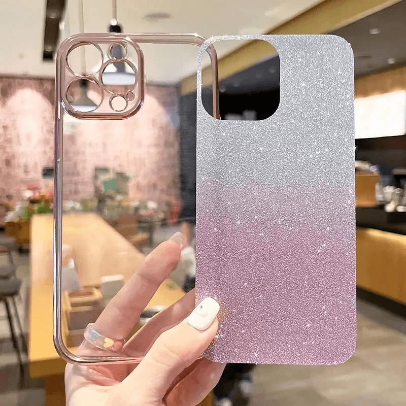 Чехол Shiny Frame для Honor Magic 8 Lite/ X9d розовый - Maske za telefone