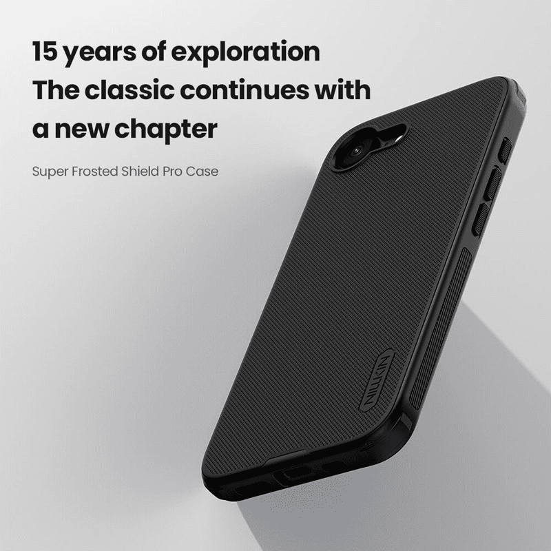 Maska Nillkin Super Frosted Shield Pro za iPhone 16e/ 17e boja black, green - Maske za telefone