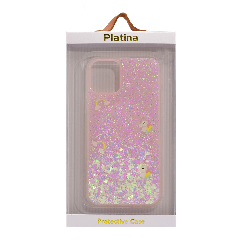 Чехол Platina Unicorn для Samsung S20 Plus/ F985F тёмно-розовый - Maske za telefone