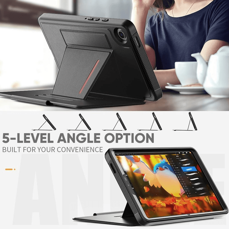 Футляр Smart Functional Cover для Samsung Tab A9/ X110 чёрный - Tableti
